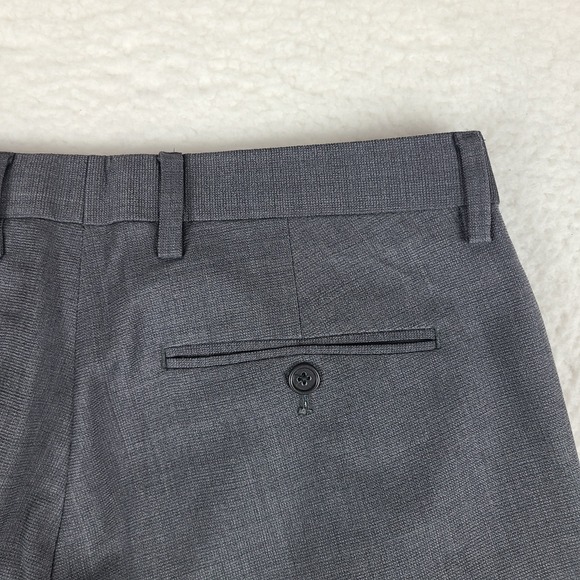 Banana Republic Pants Mens 30x30 Dark Gray Modern Slim Fit Trousers Dress Slacks - Picture 9 of 13